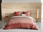 Housse de couette + taie percale Visage Hanna