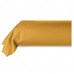 Taie de traversin uni 80 x 185 cm Passion safran