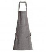 Tablier ajustable 70 x 85 cm Fils flamm gris carbone