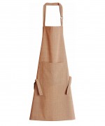 Tablier ajustable 70 x 85 cm Fils flamm terracotta