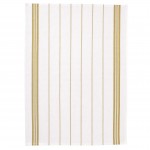 Lot de 2 torchons ray jaune 50 x 70 cm  Coton  Absorbant et dcoratif