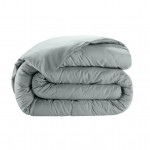 Housse de couette en satin de coton 240 x 260 cm Uni celadon