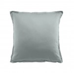 Taie d'oreiller en satin de coton 65 x 65 cm Celadon