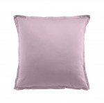 Taie d'oreiller en satin de coton 65 x 65 cm Tourterelle