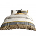 Housse couette + 2 taies 220 x 240 cm Cario