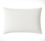 Taie d'oreiller en gaze de coton lave 50 x 70 cm Douce blanc