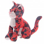 1001KDO POUR LA MAISON Presse-papier Chat rouge 15 cm