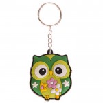 Porte-clefs Chouette vert