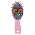 Brosse  cheveux Chouette petrole