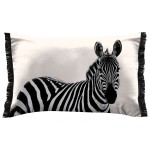 Coussin 40 x 60 cm zebre zebris
