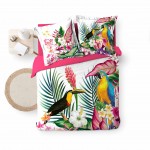 Parure Housse de couette + taie magnifique Toucan