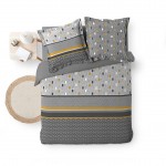 Parure Housse de couette + taie Pop et Chic