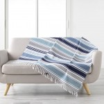 Fouta a franges 140 x 200 cm Mikonos