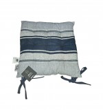 Assise de chaise matelasse 40 x 40 cm Ocean