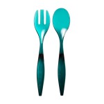 Lot de 2 couverts a salade 6 x 29 cm Grand Chef petrole