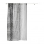 Rideau � oeillets 140 x 240 cm Textilio Gris