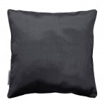 Housse de coussin 60 x 60 cm Shantung Shana anthracite
