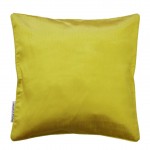 Housse de coussin 60 x 60 cm Shantung Shana vert