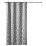 Rideau � oeillets 140 x 260 cm Miriade gris