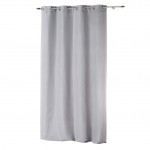 Rideau a oeillets 140 x 260 cm Absolu gris