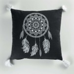 Coussin Pompons Collection Attrape-reves Ista