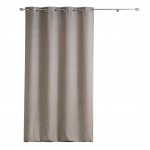 Rideau a oeillets 140 x 260 cm Filliane taupe