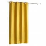 Rideau � oeillets velours 140x240cm paleo jaune