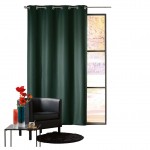 Rideau a oeillets occultant 140 x 240 cm Mezzo vert