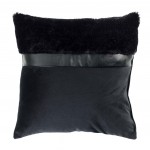 Coussin 40 x 40 cm Anouk noir