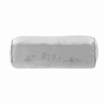 Coussin 15x40cm Life argent