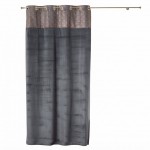 Rideau � oeillets 140 x 240 cm Duchesse Anthracite