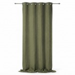 Rideau � oeillets 140 x 260 cm Newtons Kaki