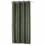 Rideau � oeillets schantung 140 x 240 cm Shana kaki