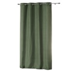 Rideau a oeillets 140 x 260 cm Absolu kaki