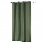 Rideau a oeillets 140 x 280 cm Absolu kaki