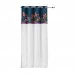 Rideau � oeillets 140 x 240 cm Oiseaux Exotica Dreams blanc