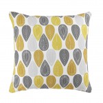 Coussin Passepoil 60 x 60 cm Palpito jaune