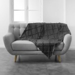 Plaid 125x150cm Calyssa anthracite