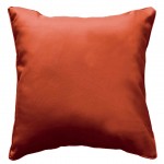 Coussin passepoil 60 x 60 cm Terracotta