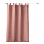 Rideau � passants 140 x 260 cm Uni rose