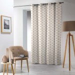 Rideau a oeillets Microfibre Agatha