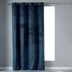 Rideau a oeillets velours 140x240cm Velvetina marine