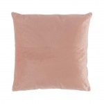 Coussin velours Velvetina Rose dragee