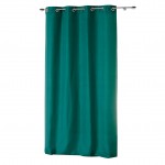 Rideau a oeillets 140 x 280 cm Absolu emeraude