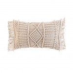 Coussin dehoussable coton 30 x 50 cm Macrame