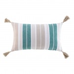 Coussin dehoussable 30x50cm Nature-Line bleu