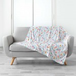 Plaid flanelle Princesse et licorne