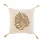 Coussin 40 x 40 cm Mogador feuille