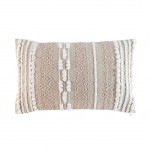 Coussin polycoton 30 x 50 cm Blanca