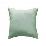 Coussin passepoil 40 x 40 cm Sauge